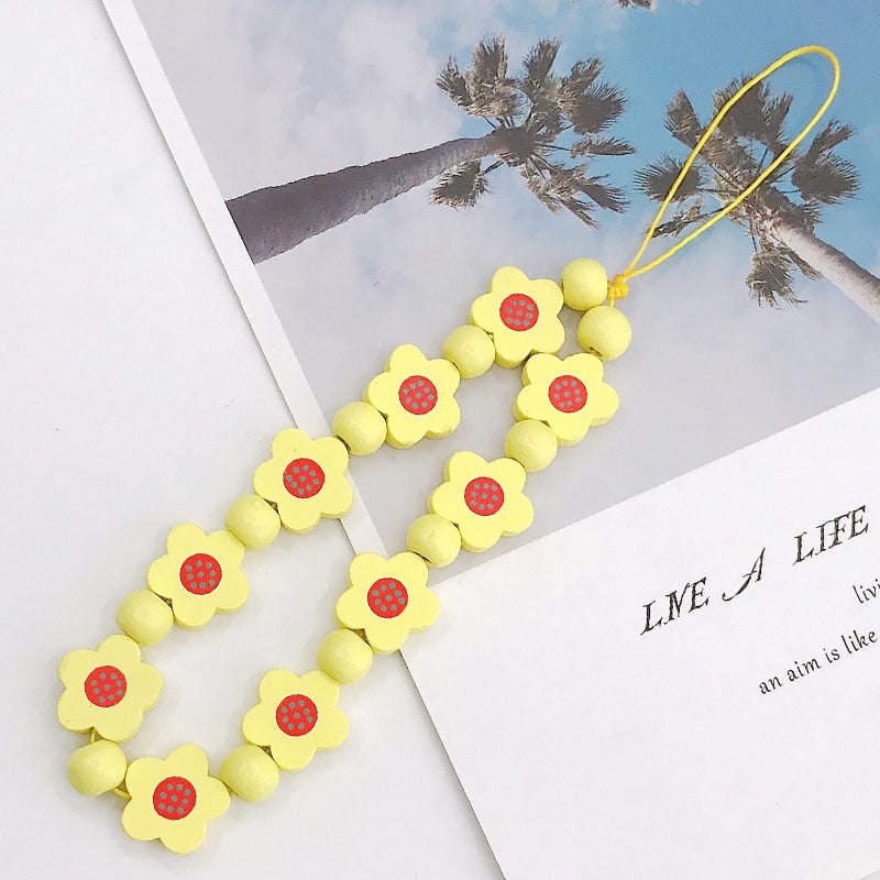 Cute & Fancy Flowers Phone Charm Multiple Colors Available