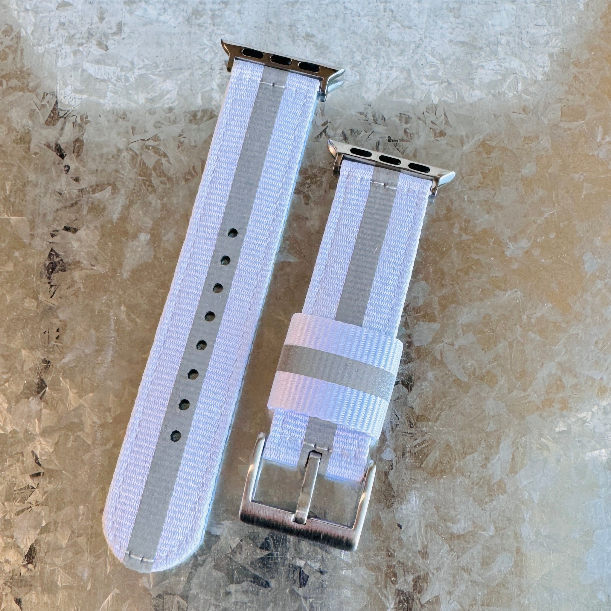 Reflective Braided Nylon Sports Band For Apple Watch Multiple Colors Available