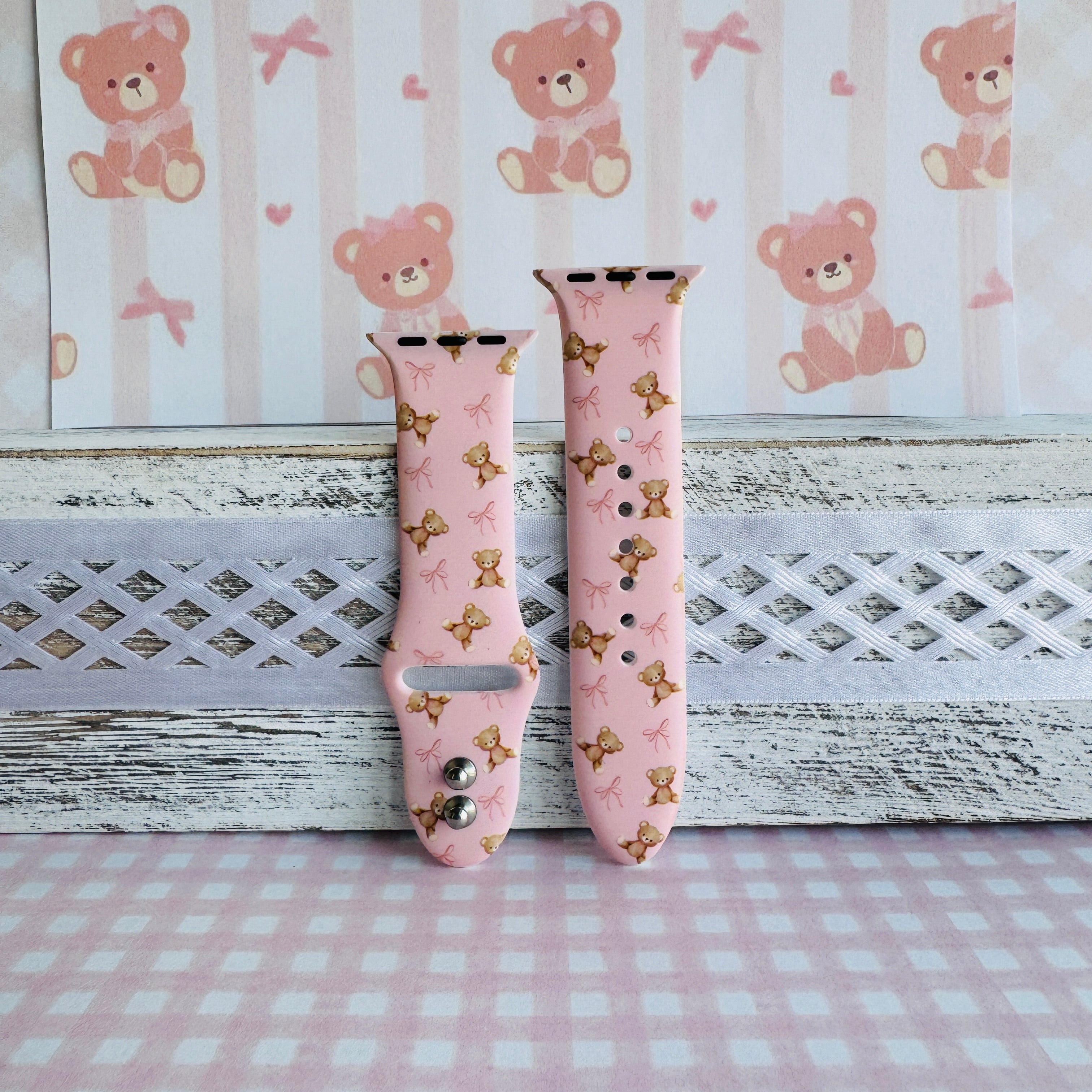 apple watch band sugar bear crush – quick-swap connectors s/m and m/l