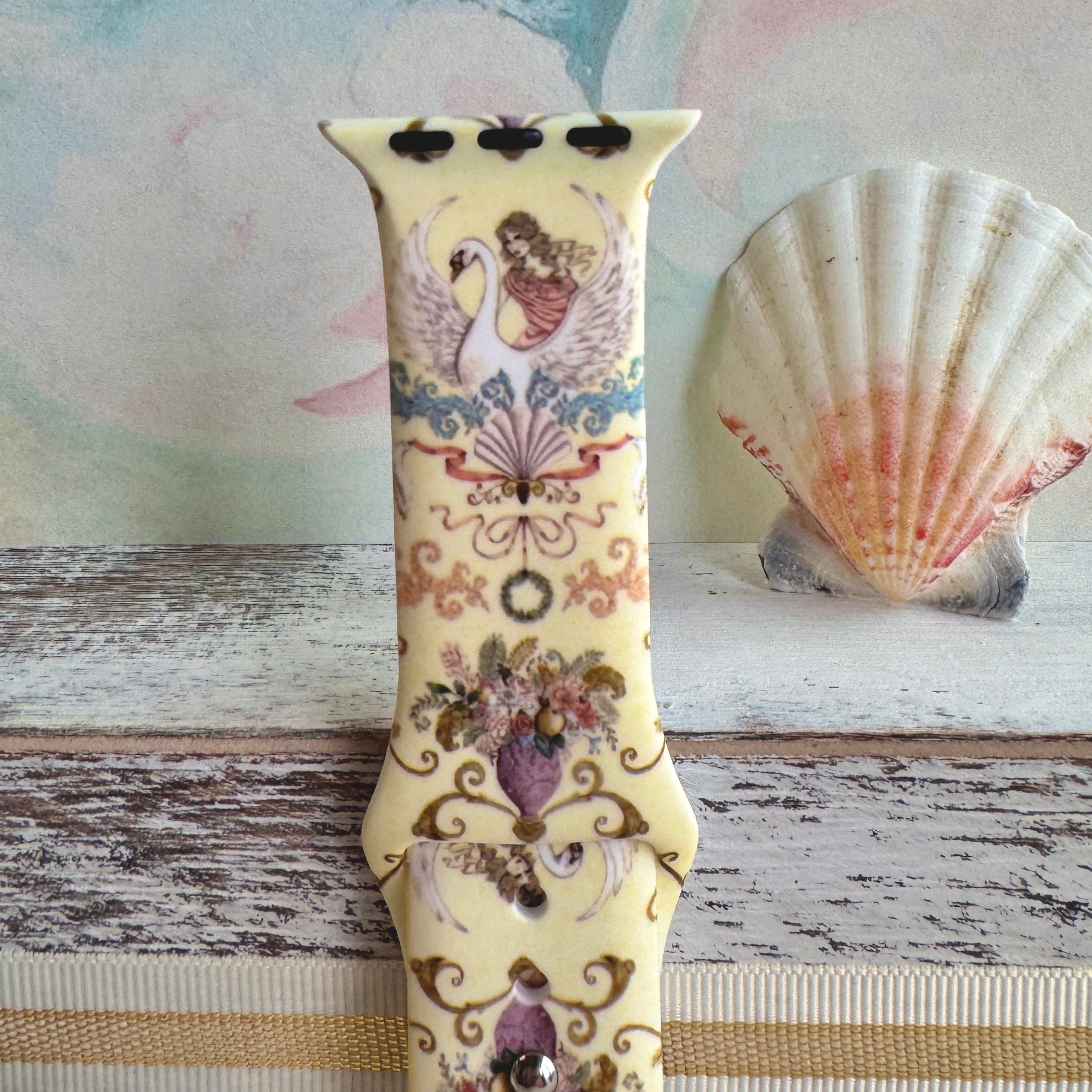 Goddess Print Silicone Band For Apple Watch
