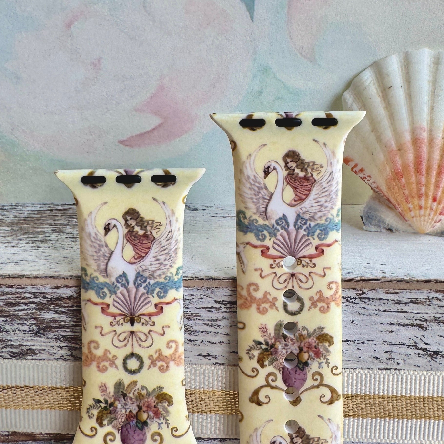 Goddess Print Silicone Band For Apple Watch