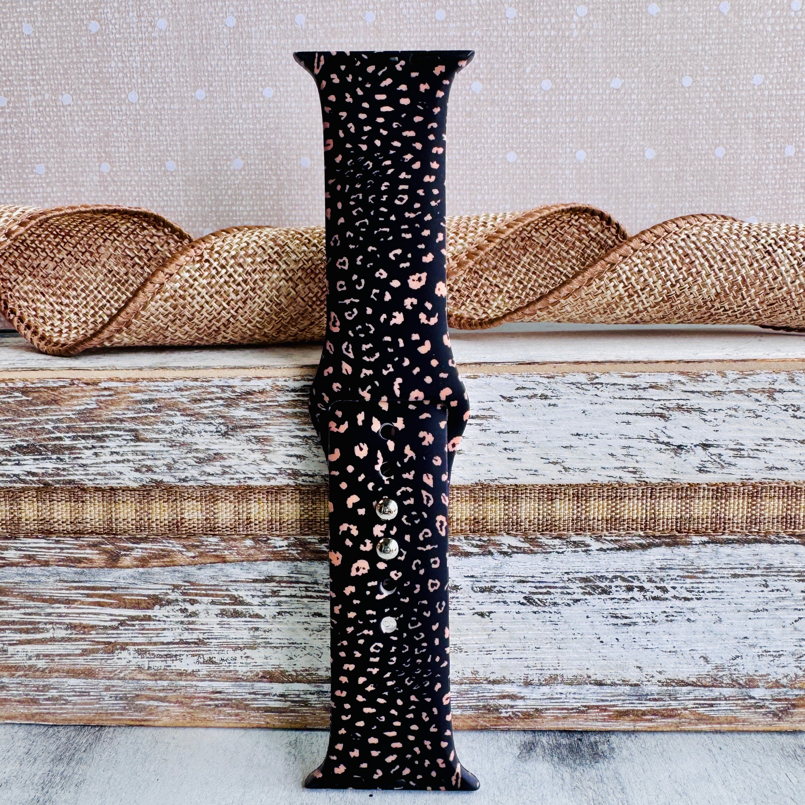 Freckle Fancy Print Silicone Band For Apple Watch