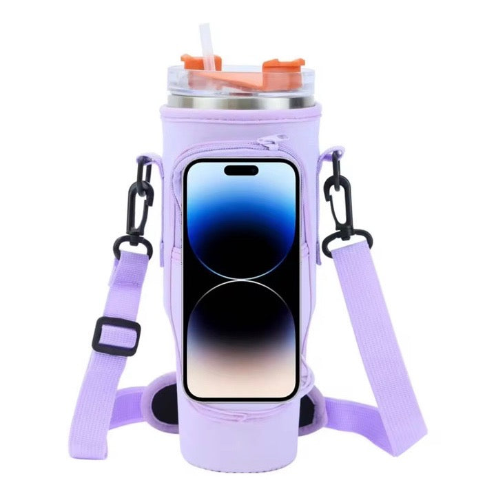 Sip, Swipe & Stroll HydraTote All-in-One Phone & Tumbler Bag (Multiple Styles)