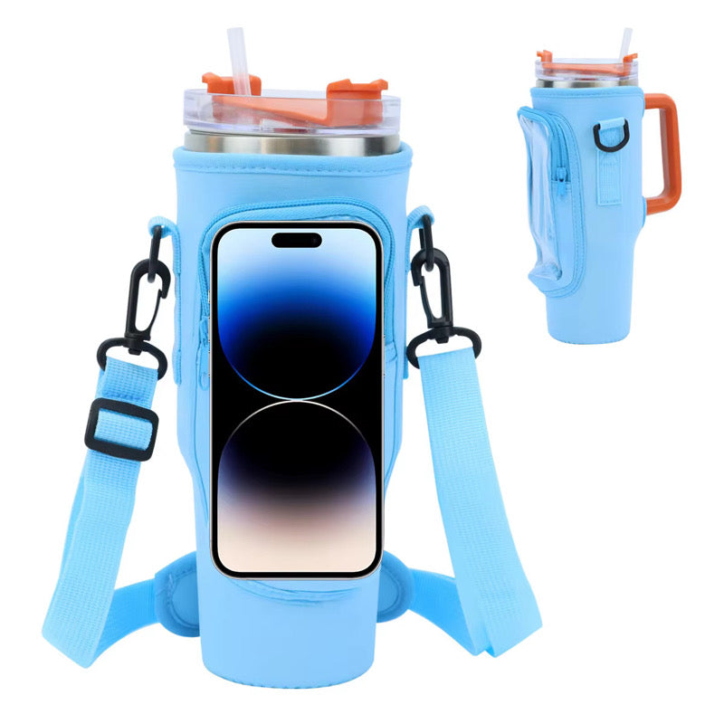 Sip, Swipe & Stroll HydraTote All-in-One Phone & Tumbler Bag (Multiple Styles)
