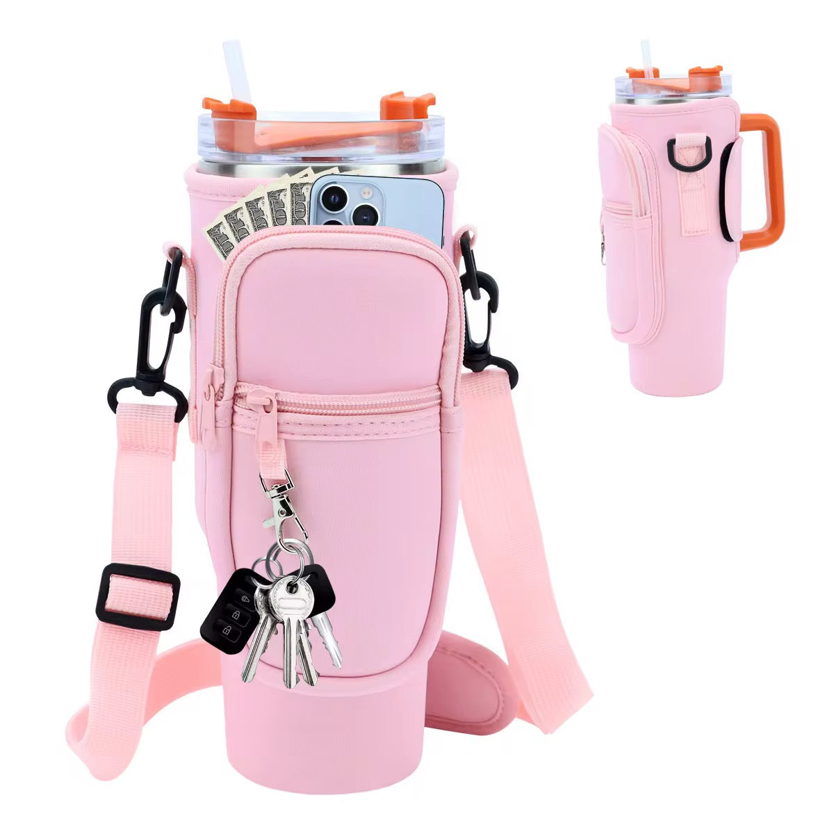 Sippin’ Pretty HydraTote All-in-One Phone & Tumbler Bag (Multiple Styles)