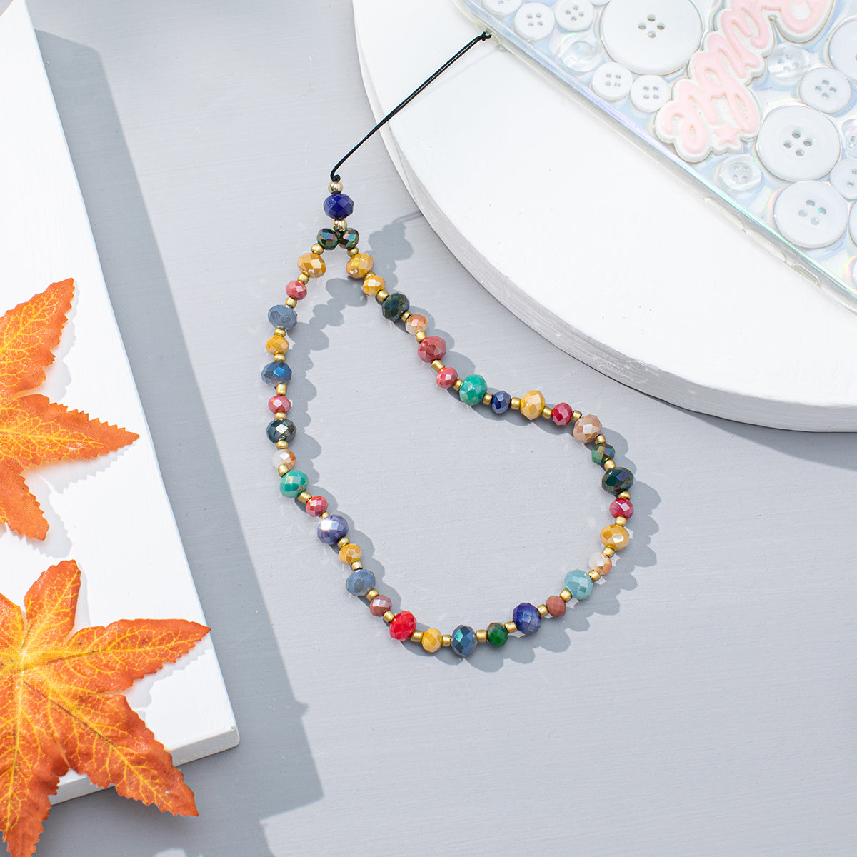 Swanky Beads Fancy Phone Charm Multiple Colors Available