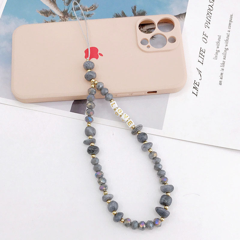 Crystal Love Fancy Phone Charm Multiple Colors Available