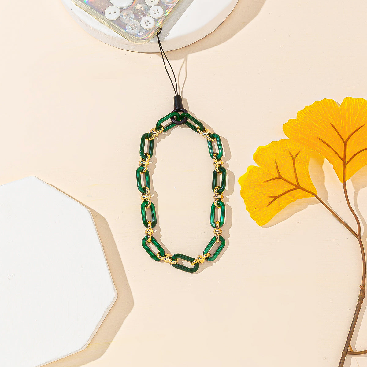 Chain-Links Fancy Phone Charm Multiple Colors Available