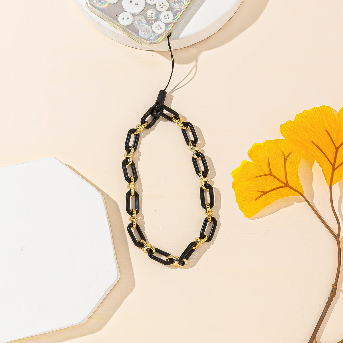 Chain-Links Fancy Phone Charm Multiple Colors Available