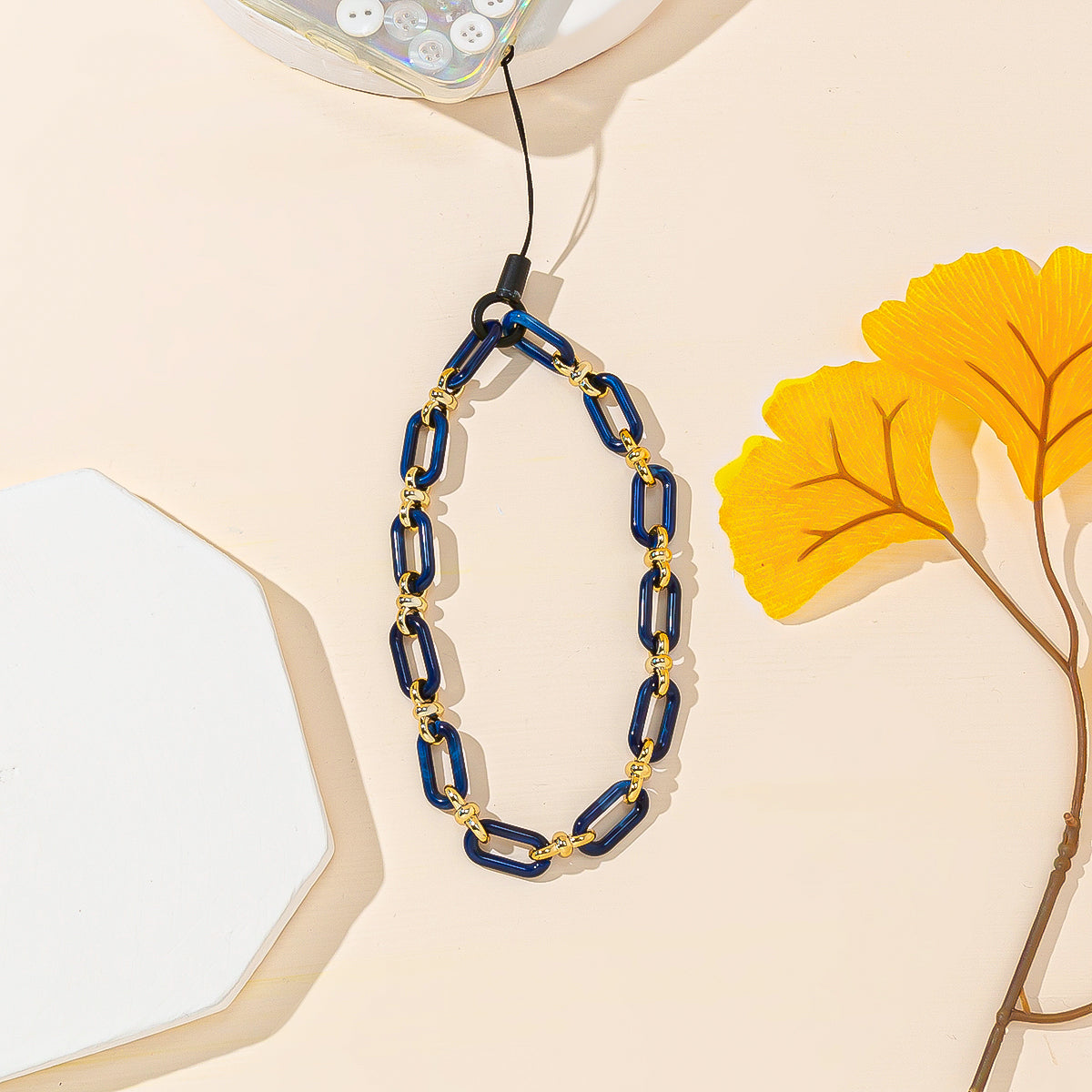 Chain-Links Fancy Phone Charm Multiple Colors Available