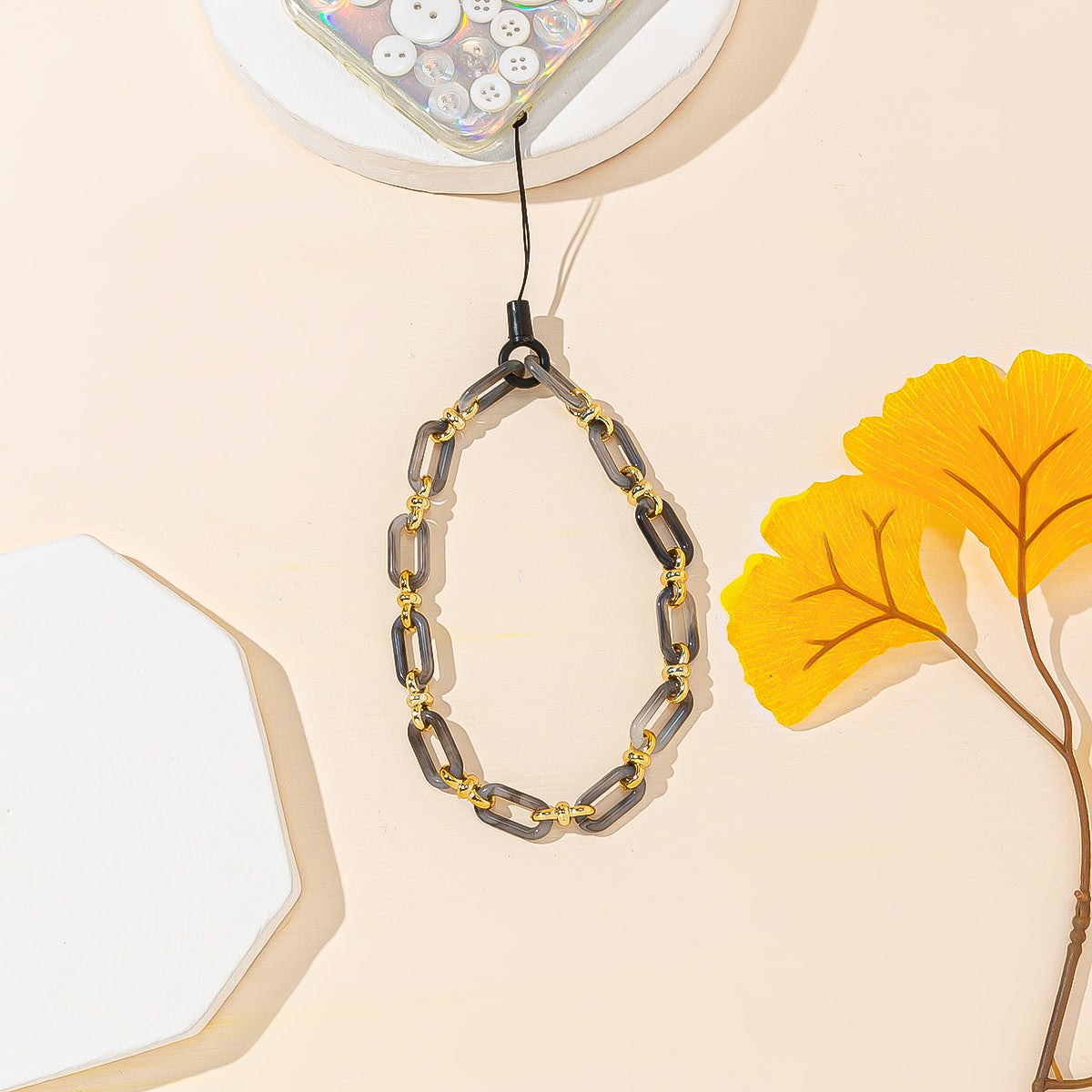 Chain-Links Fancy Phone Charm Multiple Colors Available