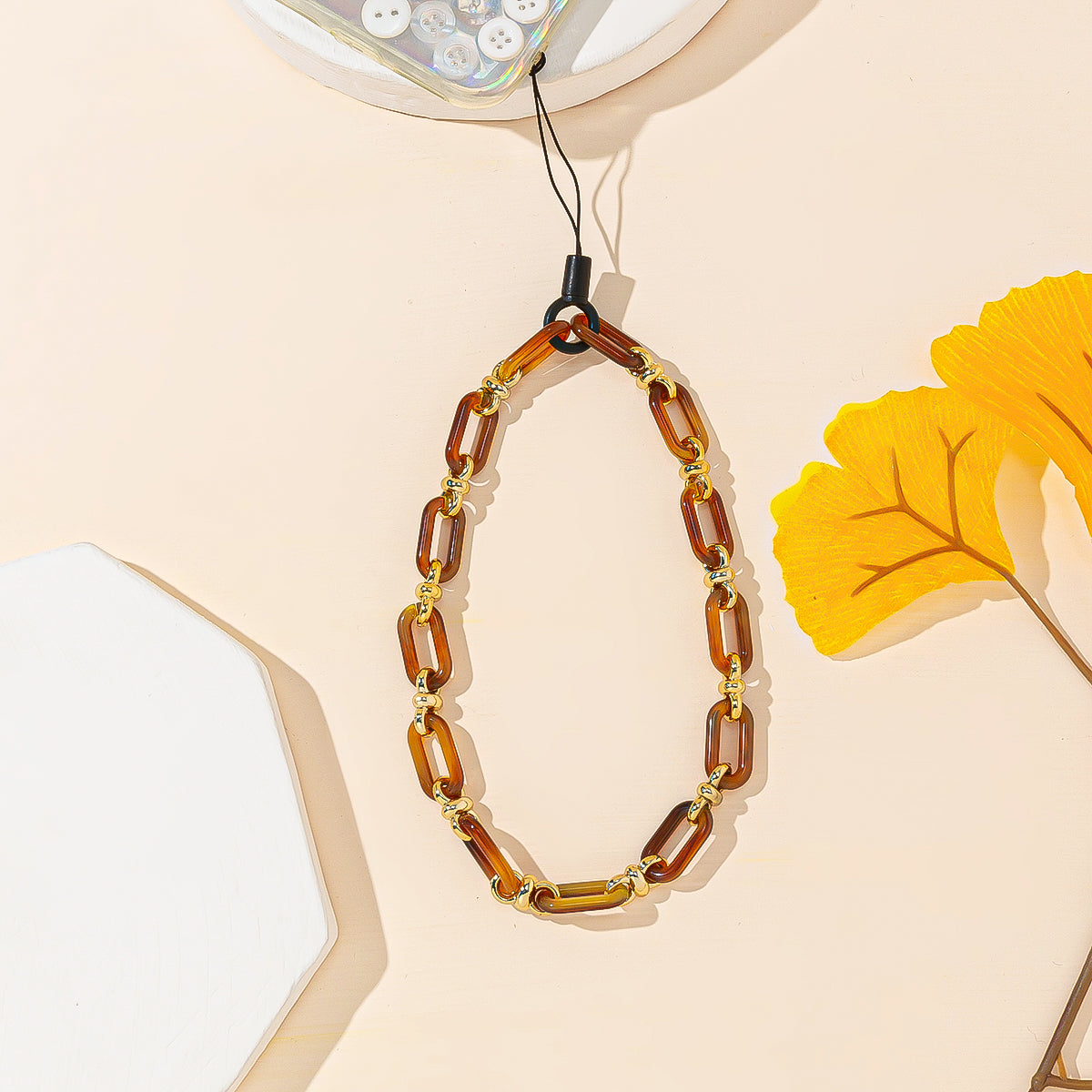 Chain-Links Fancy Phone Charm Multiple Colors Available