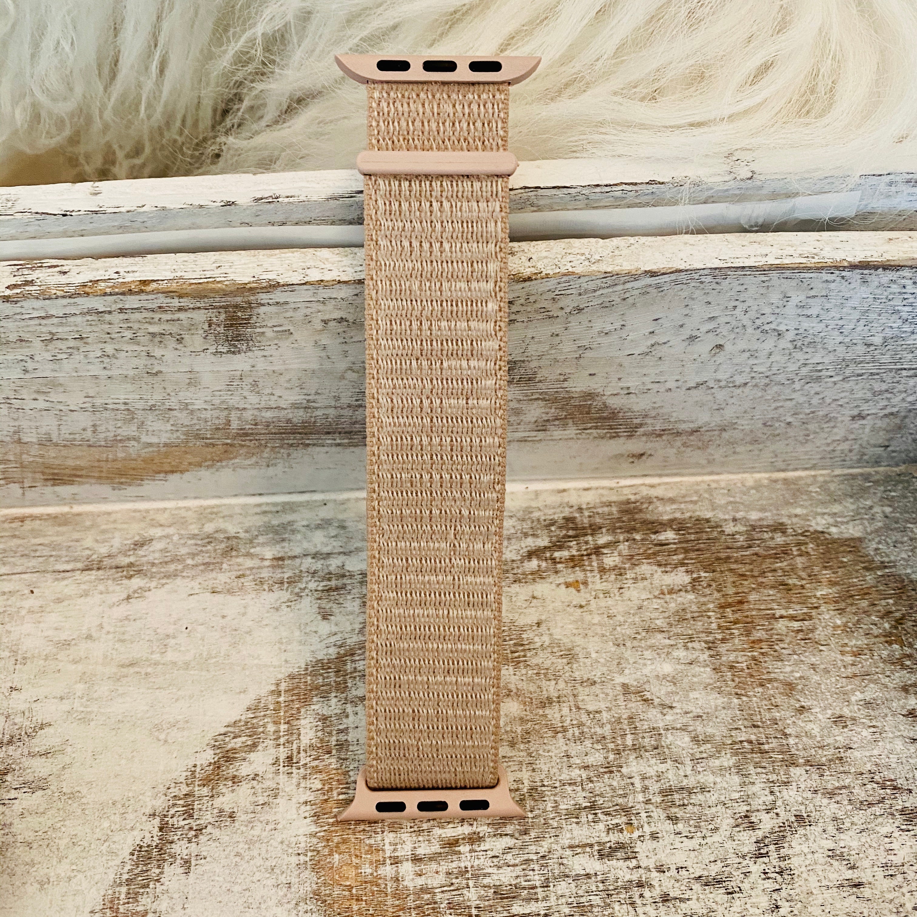 Nylon Fabric Loop Band For Apple Watch Multiple Colors Available