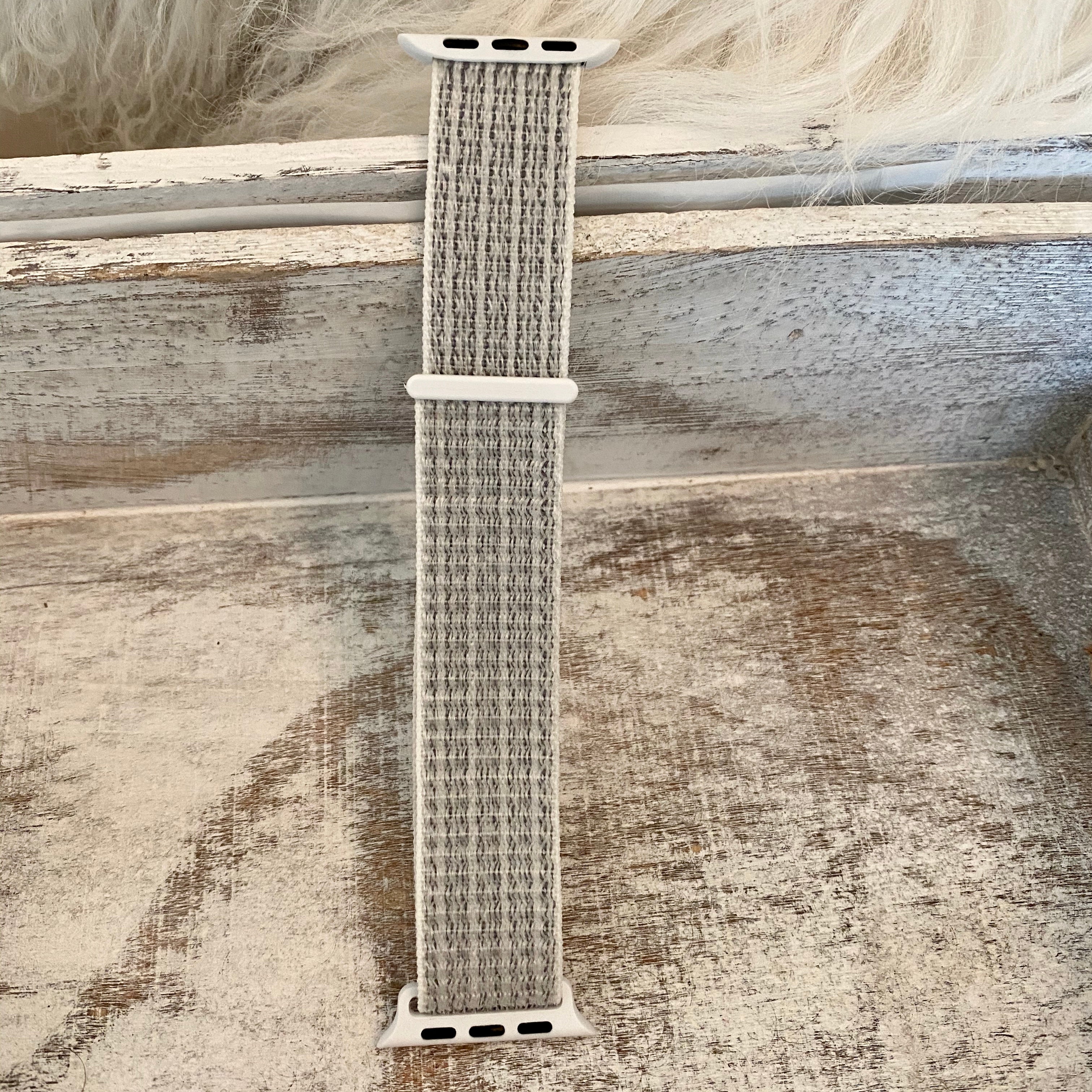 Nylon Fabric Loop Band For Apple Watch Multiple Colors Available