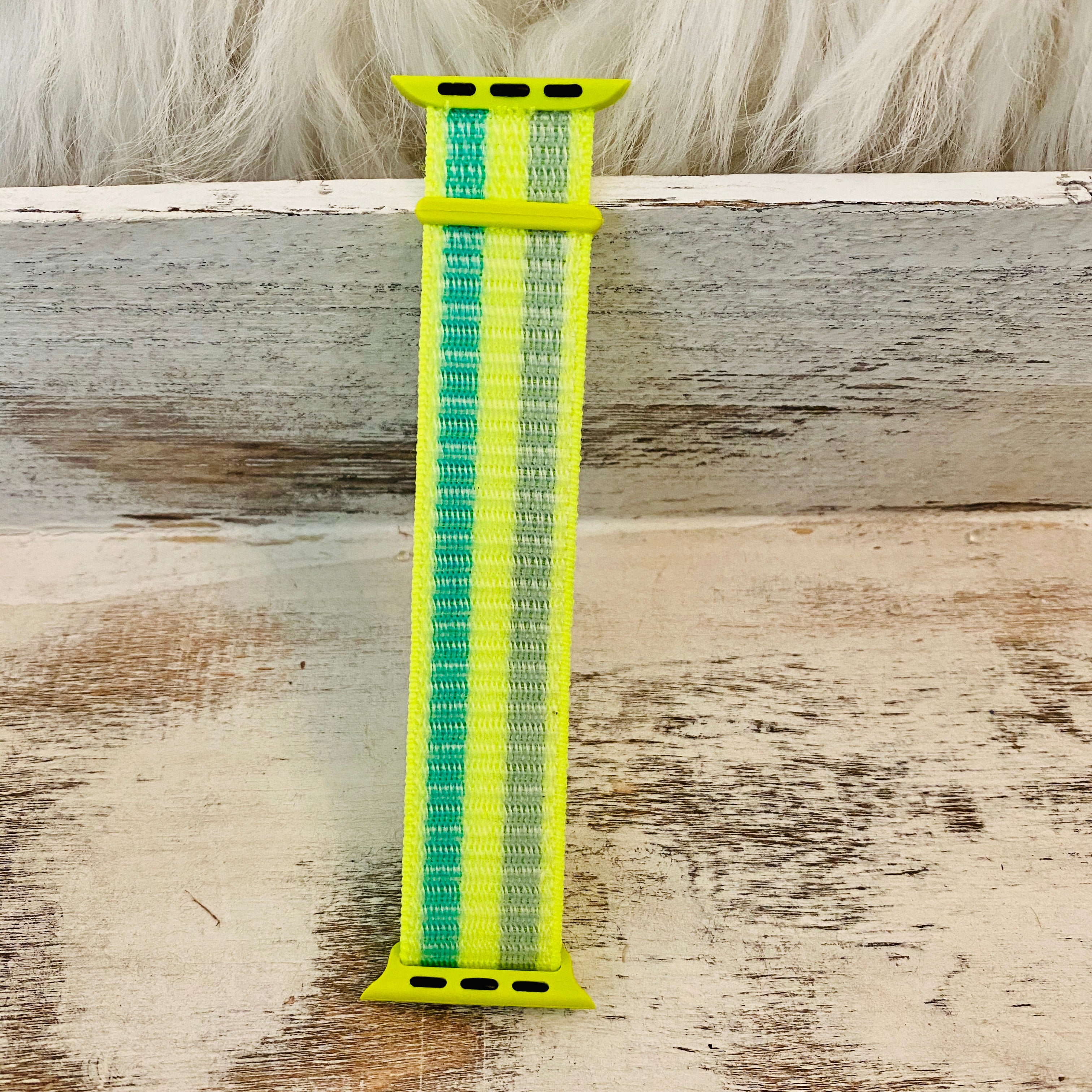 Nylon Fabric Loop Band For Apple Watch Multiple Colors Available