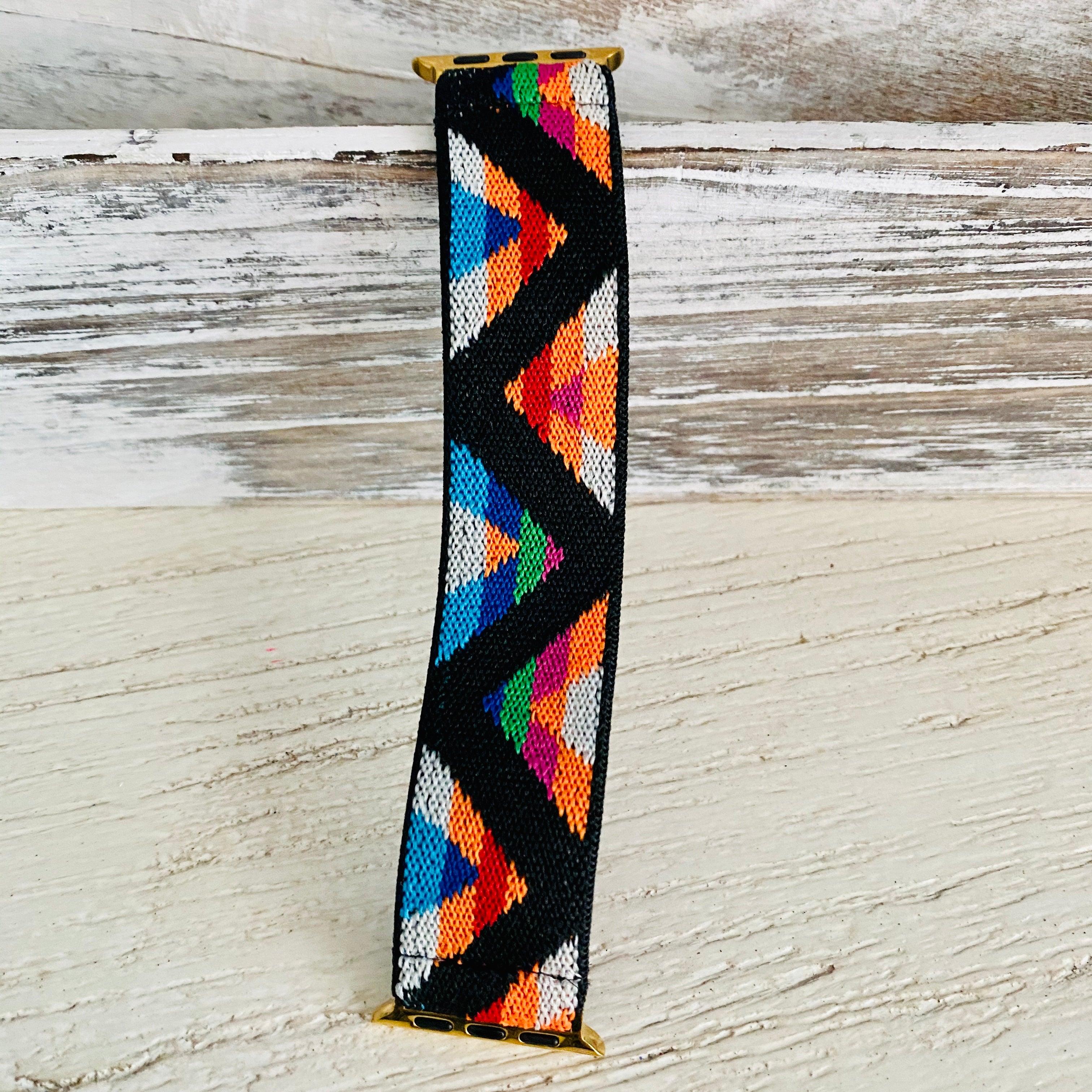 Boho Stretchable Elastic Band For Apple Watch Multiple Colors Available - Fancy Bands