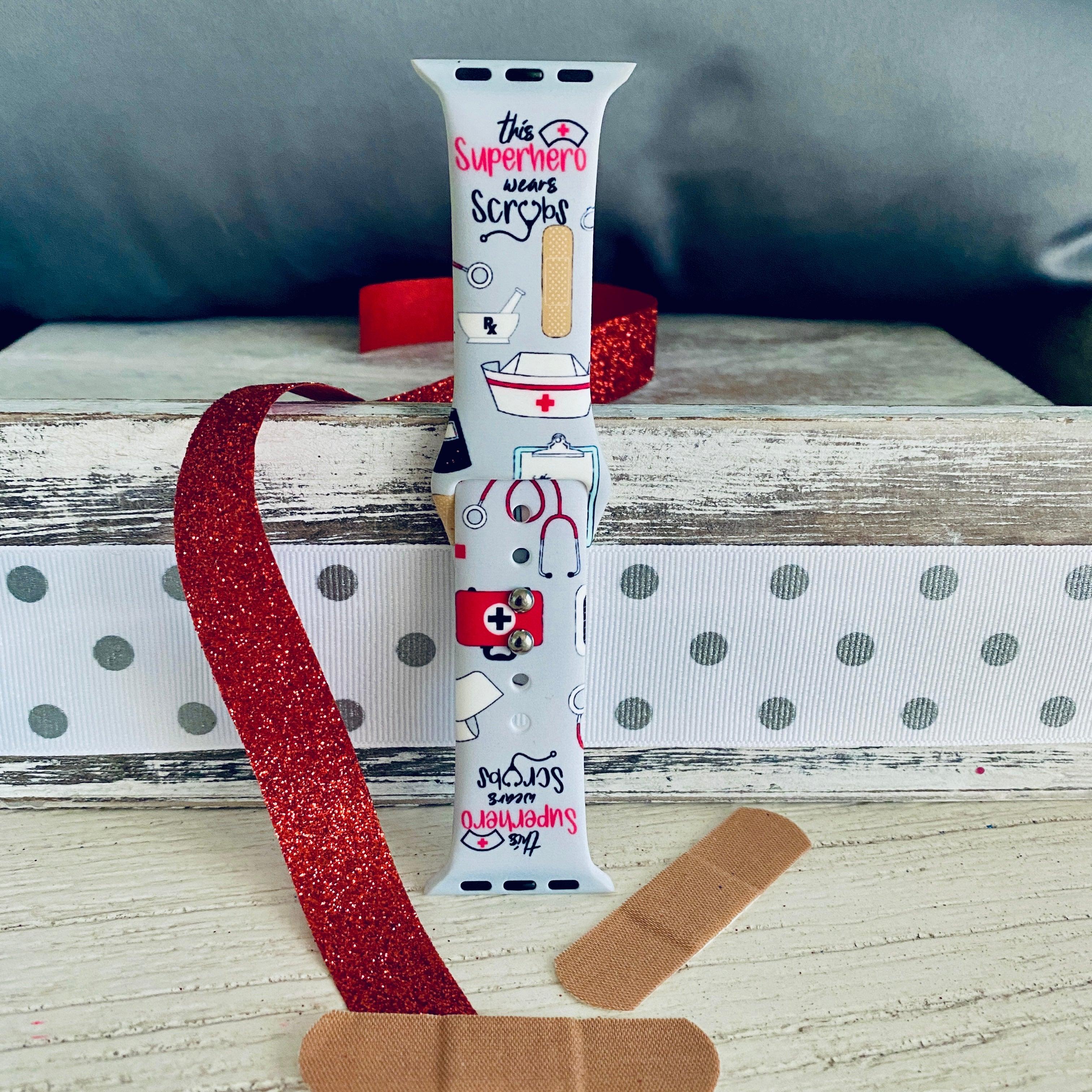 Fancy Scrubs Print Silicone Band For Apple Watch - Fancy Bands