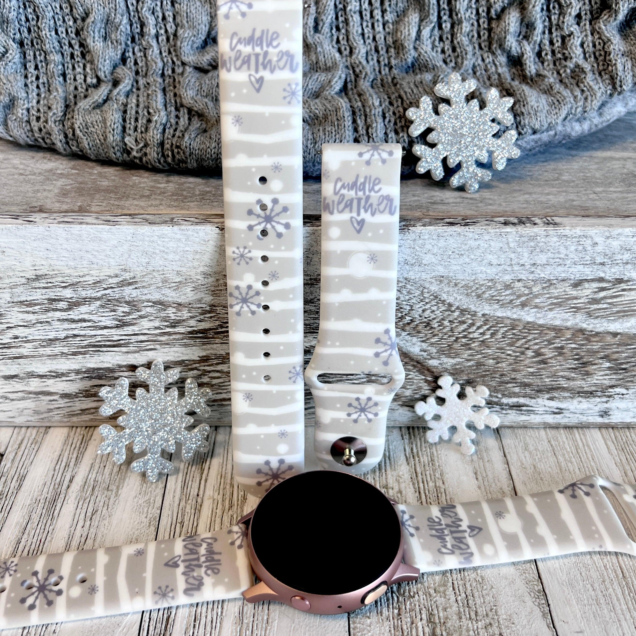 Cuddle Weather Print Silicone Band For Samsung Watch - Fancy Bands