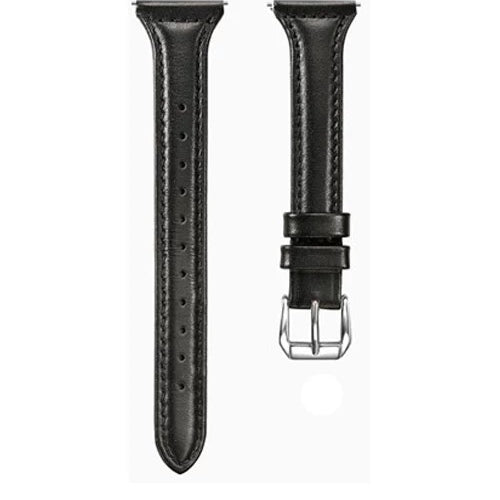 Solid Color Slim Leather Band For Samsung Watch Multiple Colors Available