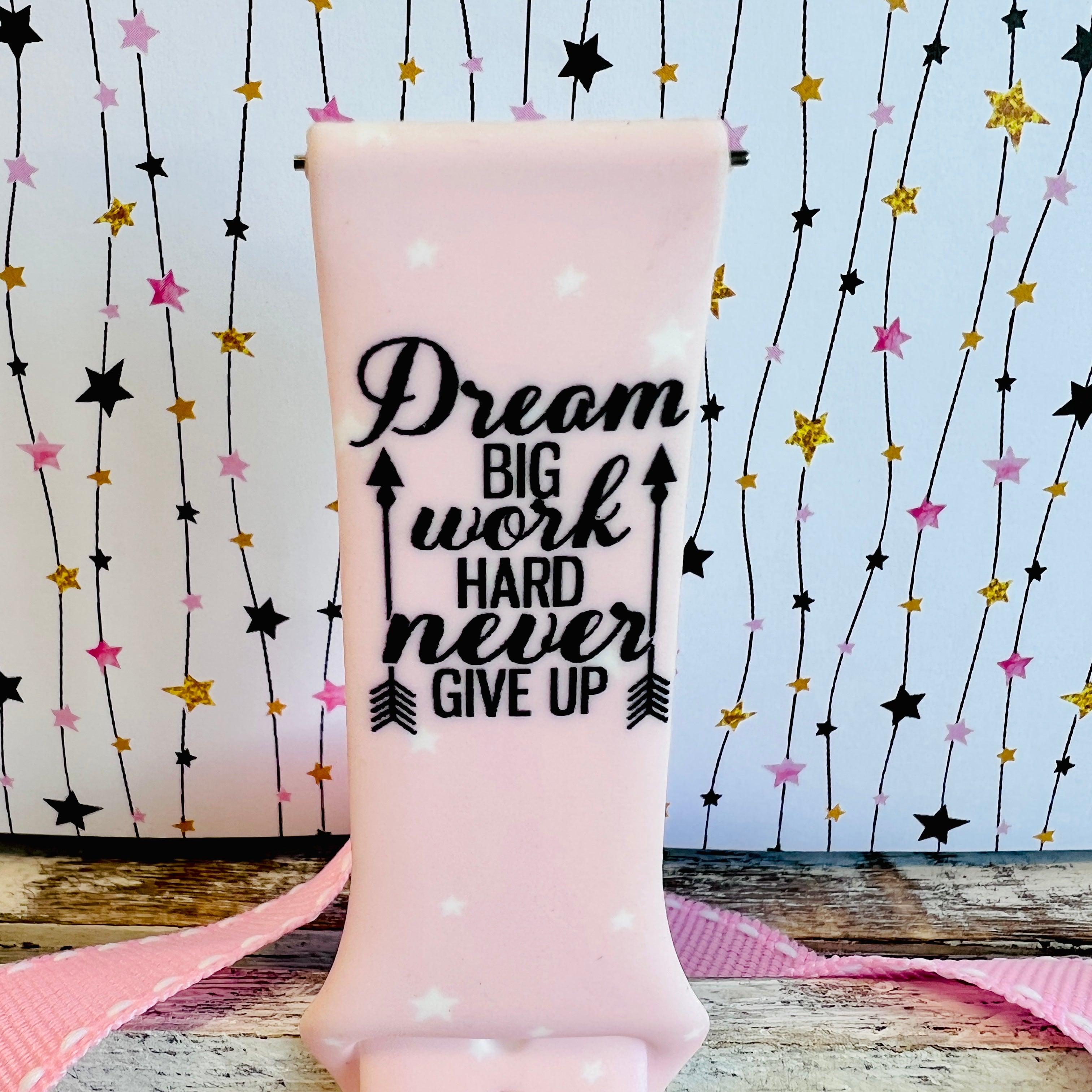 Dream Big Print Silicone Band For Samsung Watch - Fancy Bands