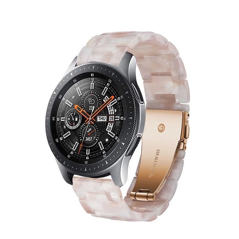 Banda lujosa del vínculo de la resina para los colores múltiples del reloj de Samsung disponibles