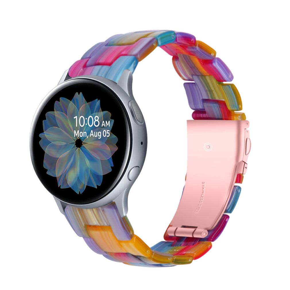 Banda lujosa del vínculo de la resina para los colores múltiples del reloj de Samsung disponibles
