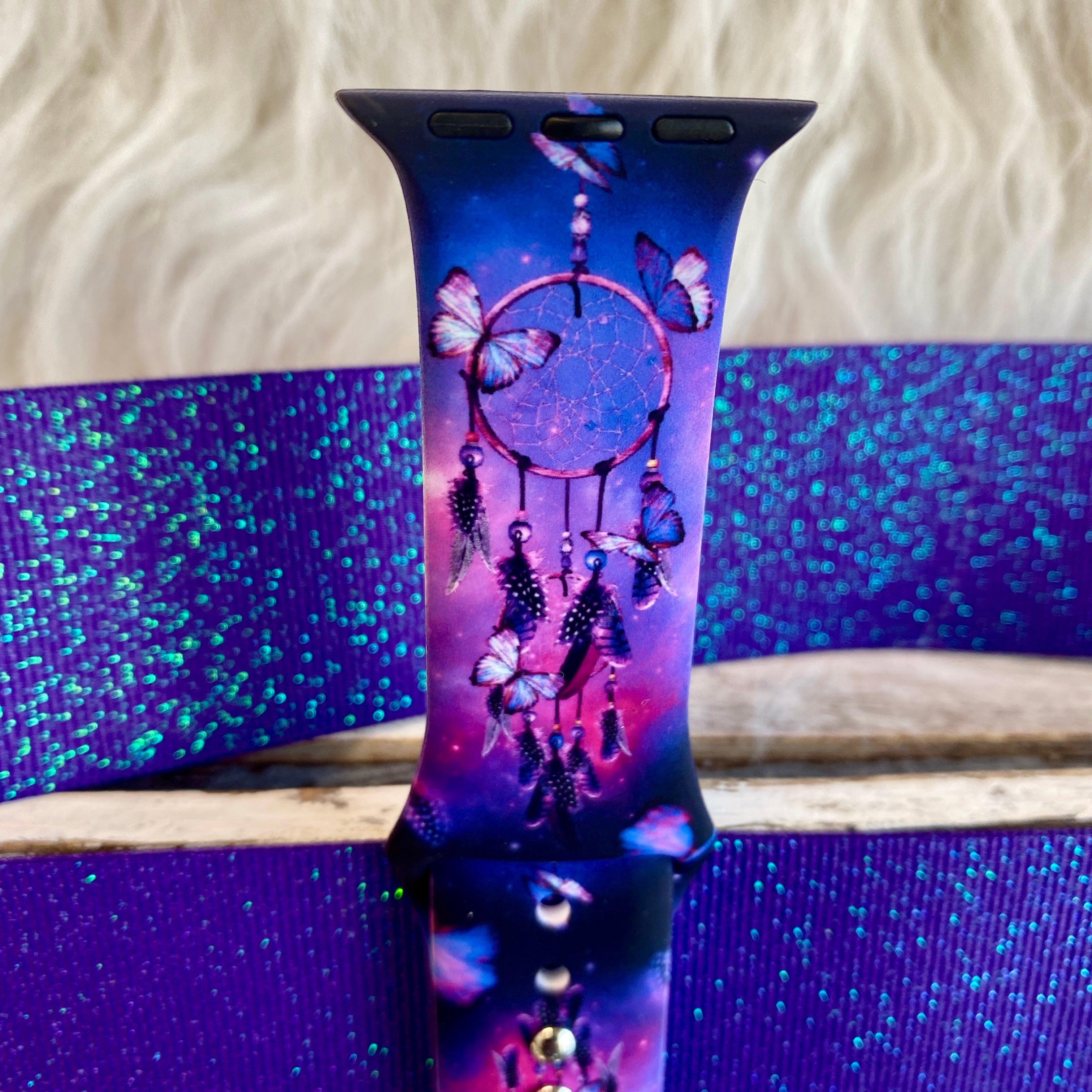 Dream Catcher Print Silicone Band For Apple Watch - Fancy Bands