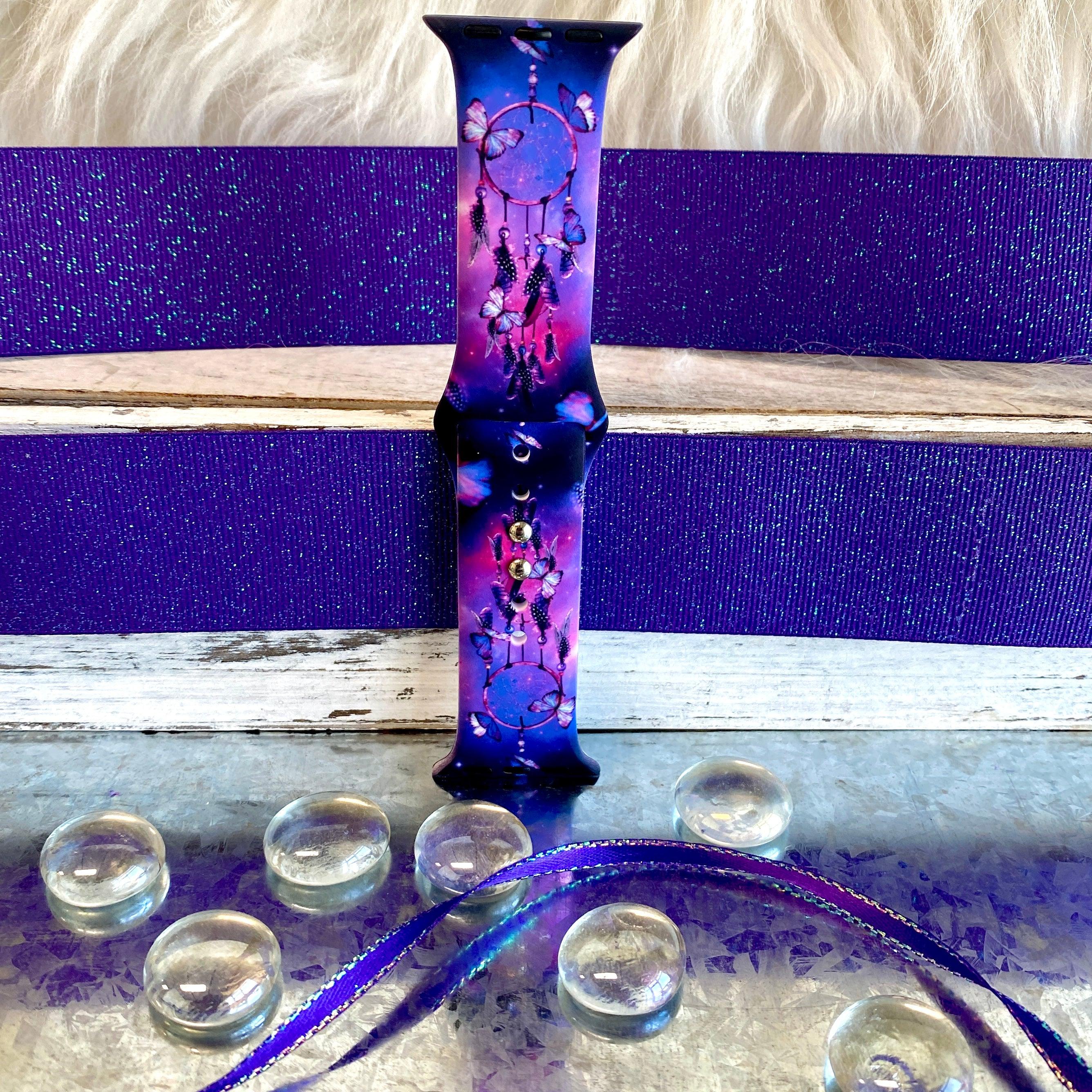 Dream Catcher Print Silicone Band For Apple Watch - Fancy Bands