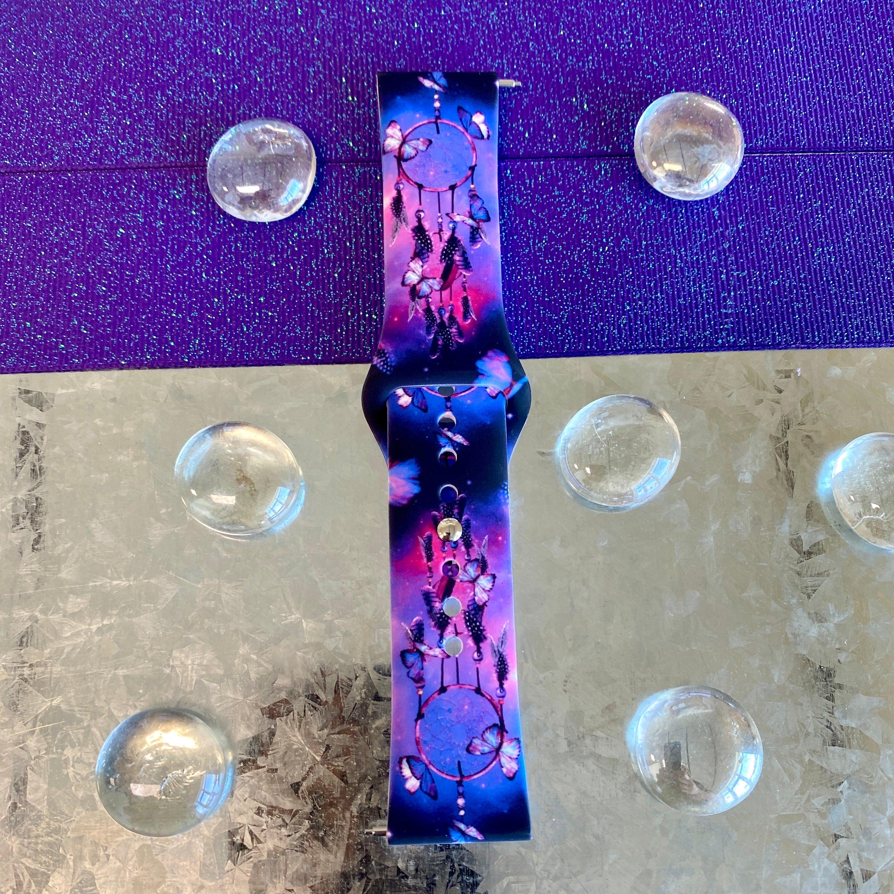 Dream Catcher Print Silicone Band For Fitbit Versa 1/2 - Fancy Bands