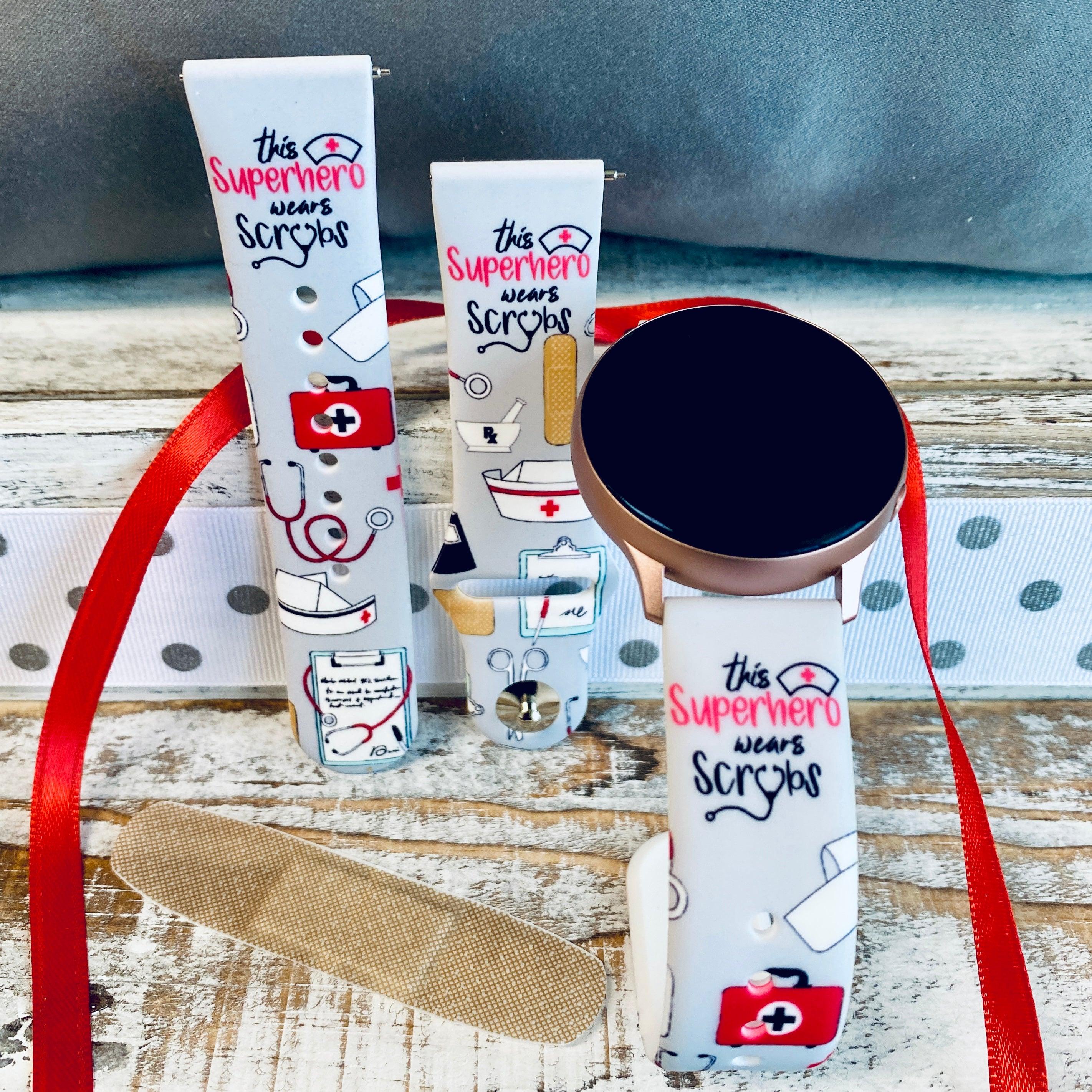 Fancy Scrubs Print Silicone Band For Samsung Watch - Fancy Bands