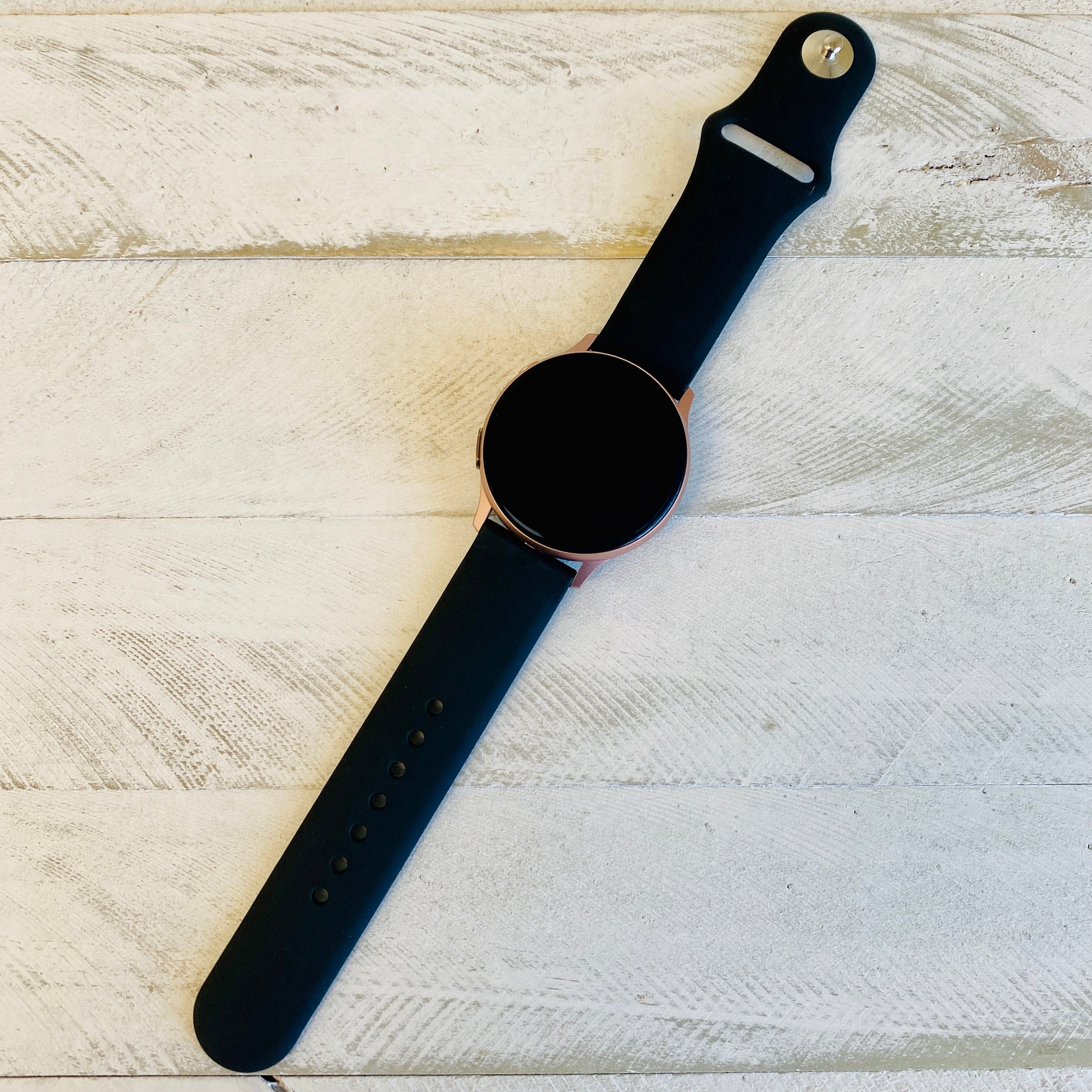 Solid Color Silicone Band For Samsung Watch