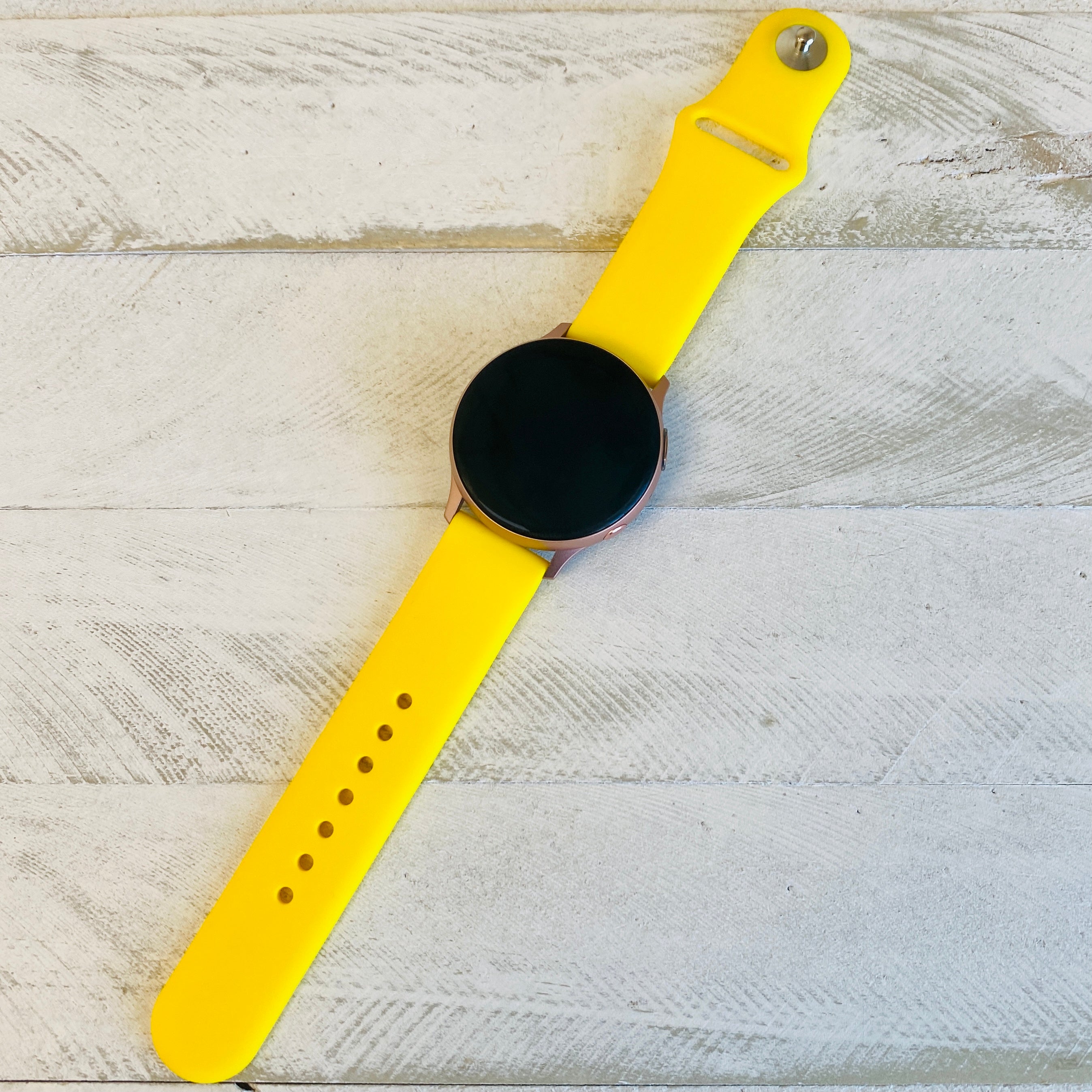 Solid Color Silicone Band For Samsung Watch