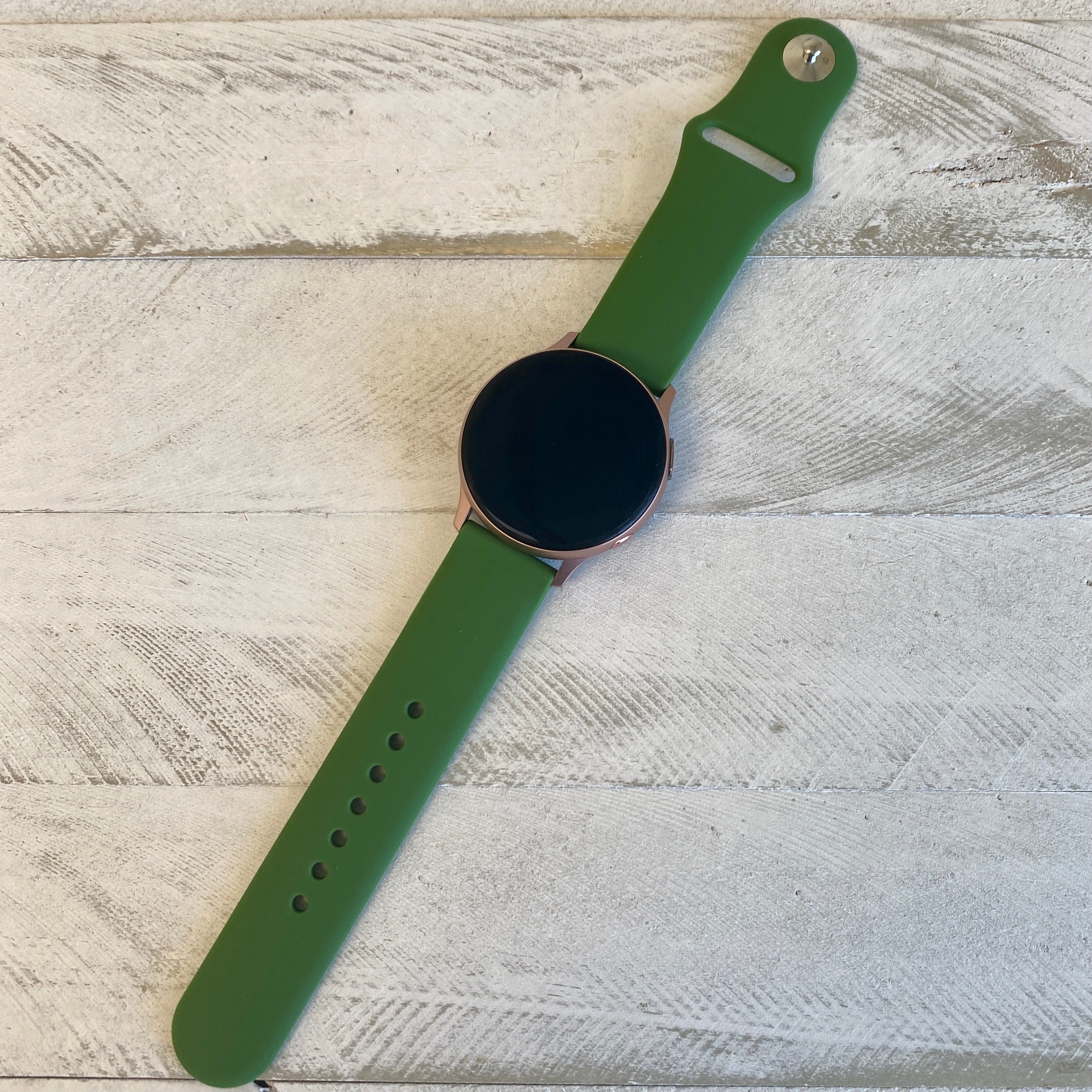 Solid Color Silicone Band For Samsung Watch
