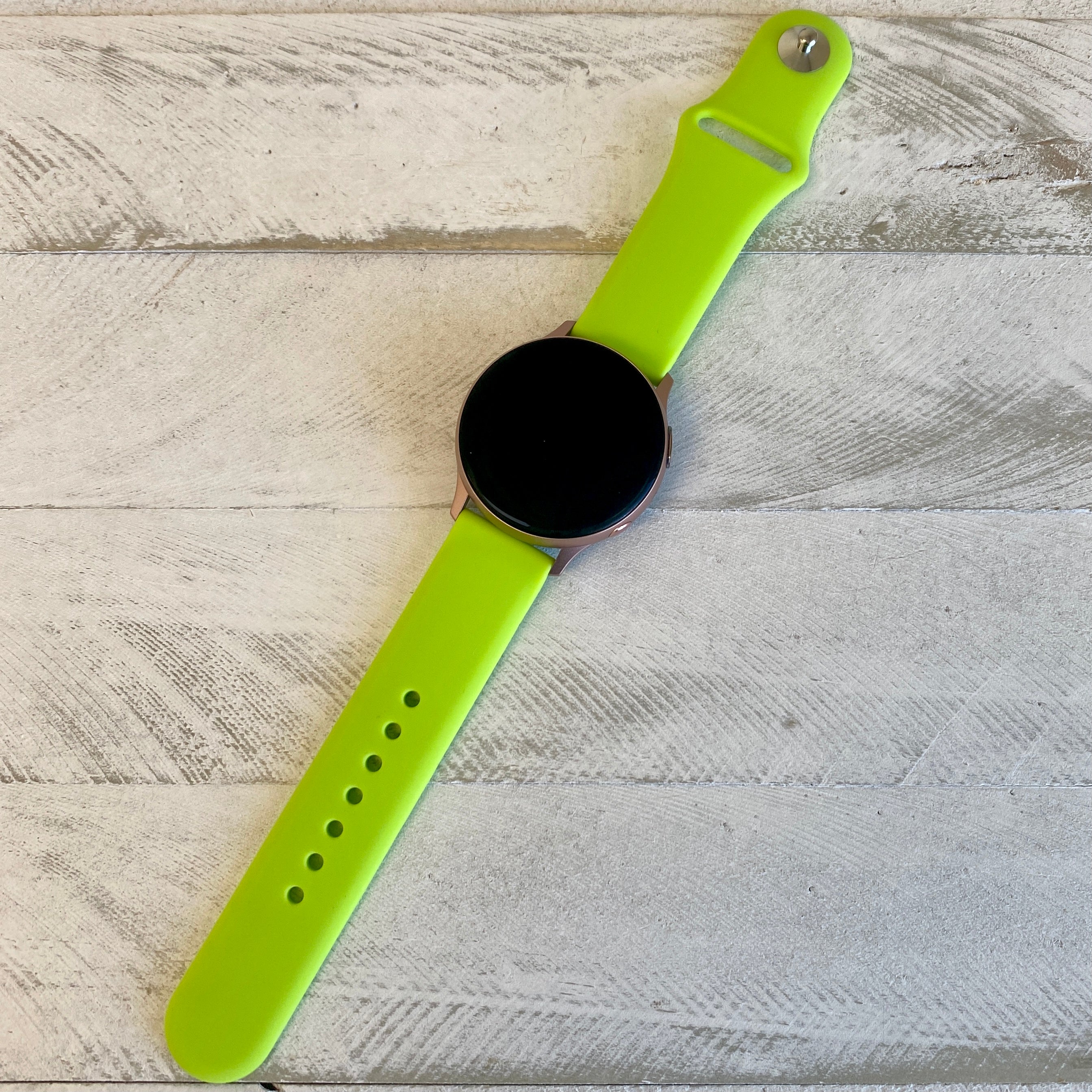 Solid Color Silicone Band For Samsung Watch