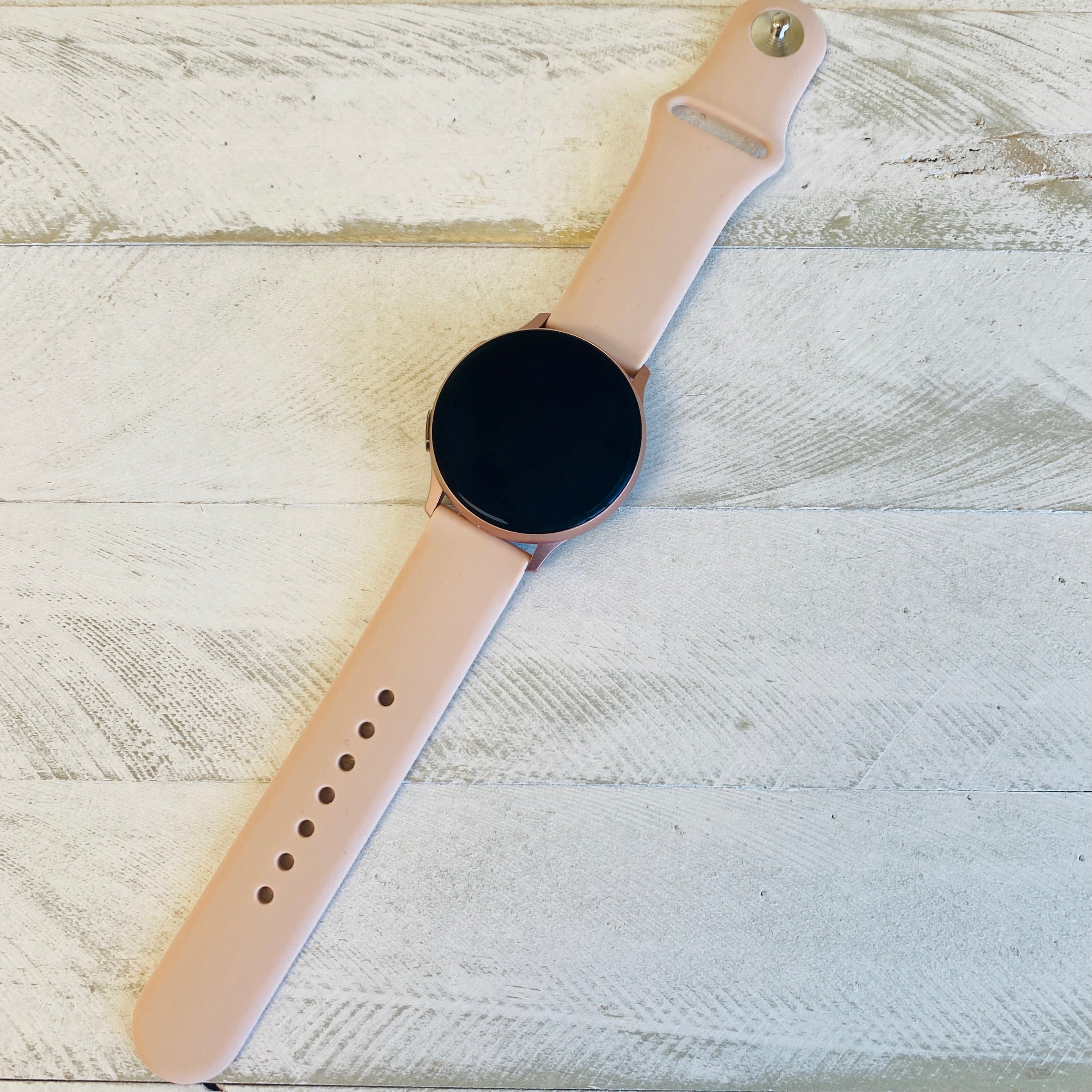 Solid Color Silicone Band For Samsung Watch