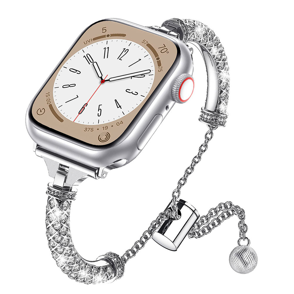 Dainty Diamond Loop Bracelet For Apple Watch Multiple Colors Available