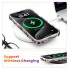 Zero Woofs Given Wavy Luxe MagSafe iPhone case with a colorful illustrated dog print design from Fancy Bands