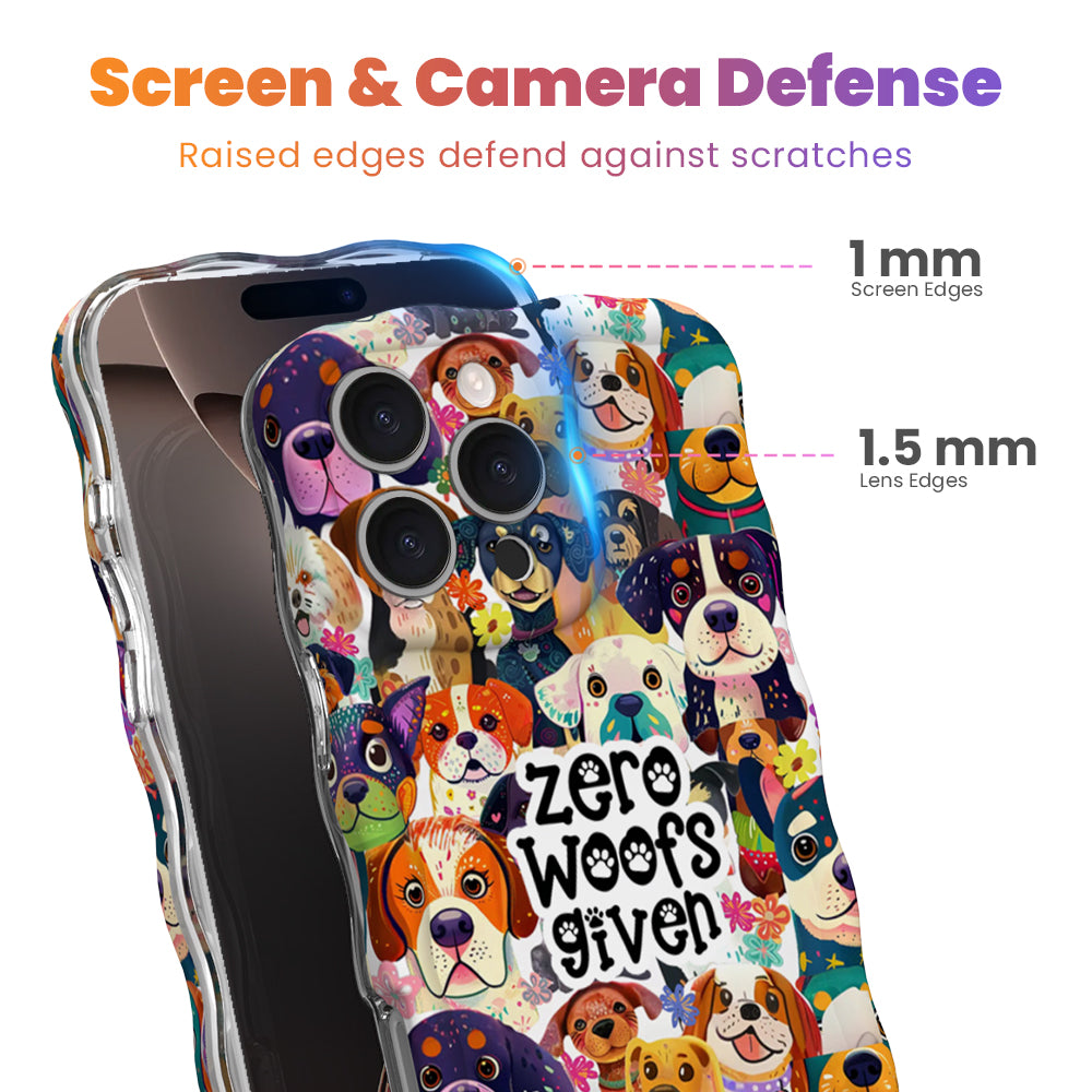 Colorful Dog Print MagSafe iPhone Case | Zero Woofs Given – Fancy