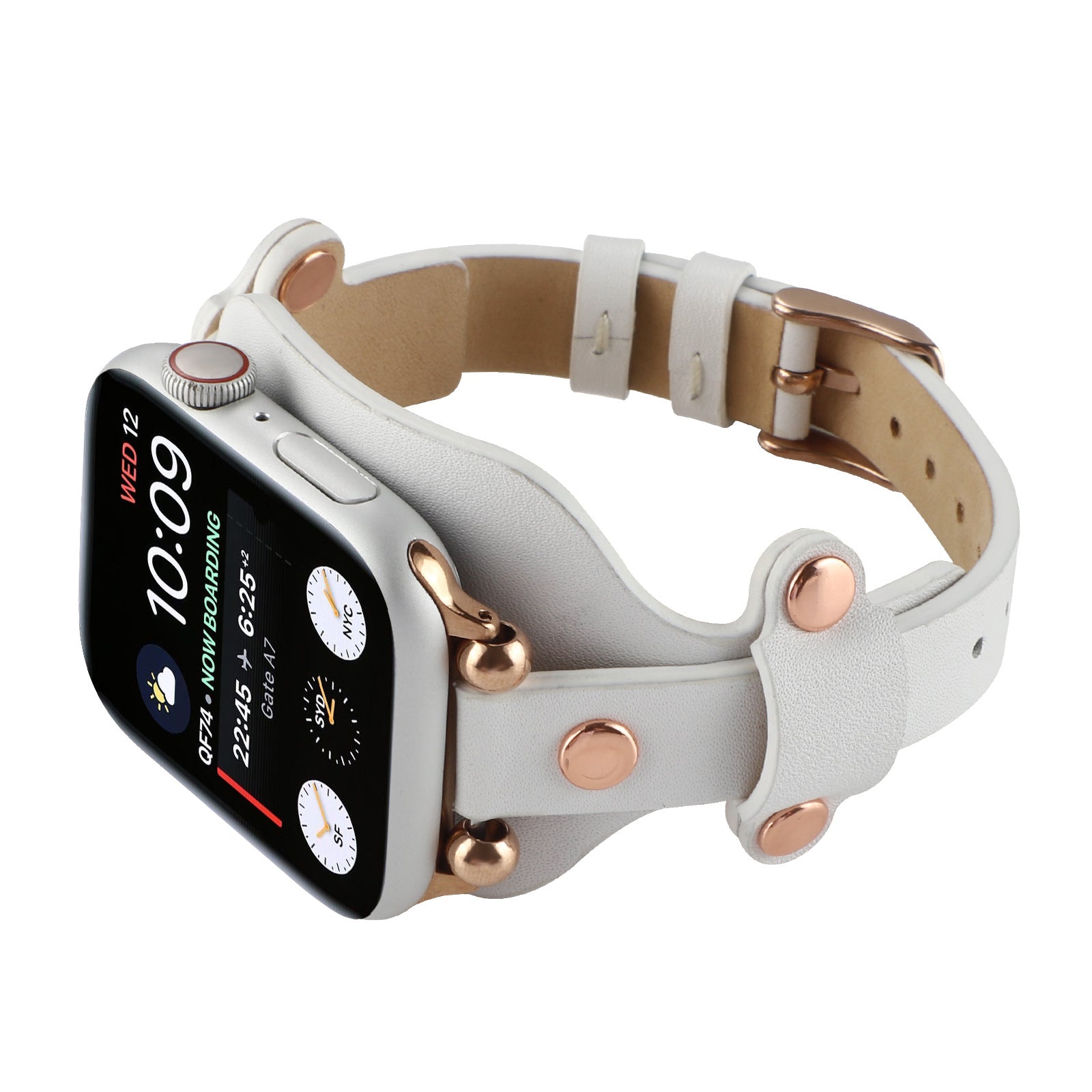 Chic Cuff Couture Leather Bands For Apple Watch Multiple Colors