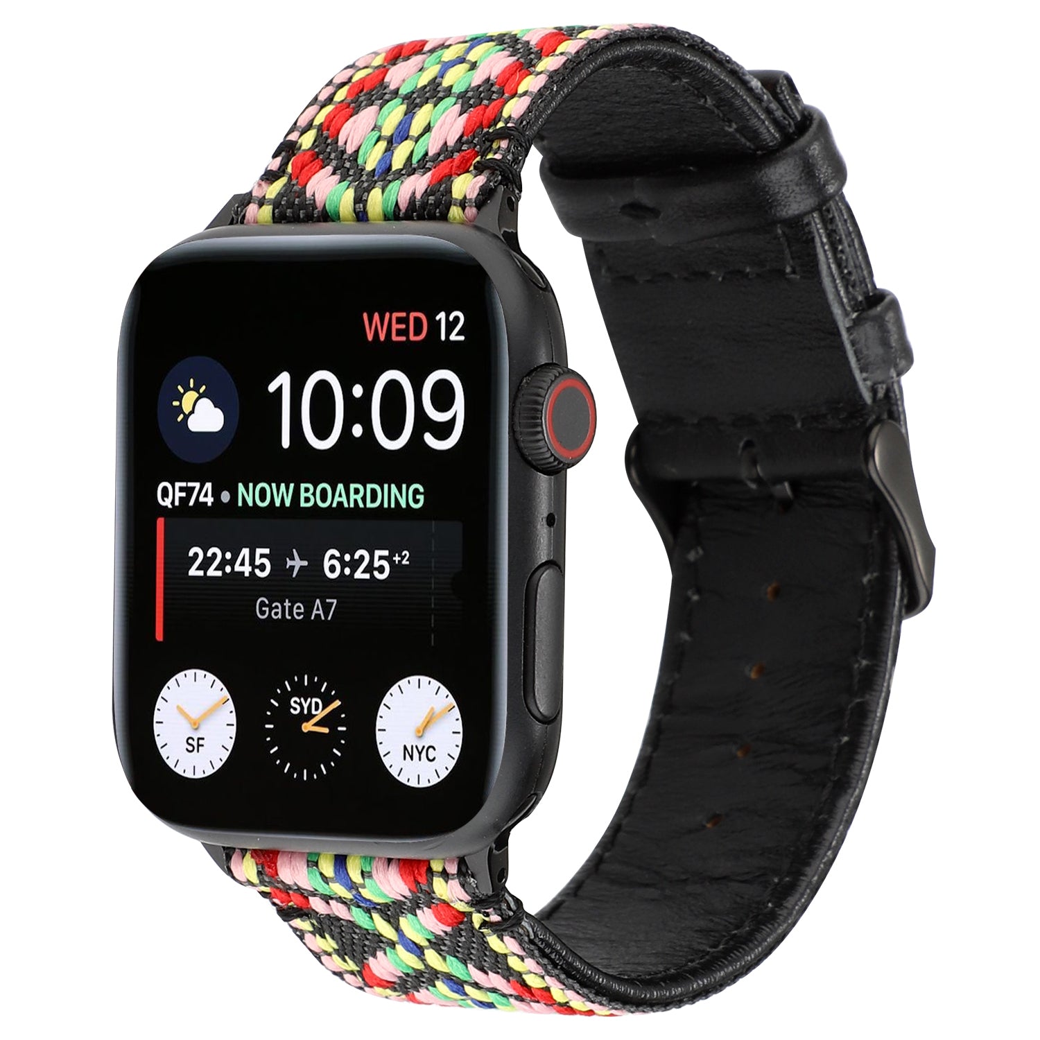 Boho-DreamWeave Leather Band For Apple Watch Multiple Colors Available