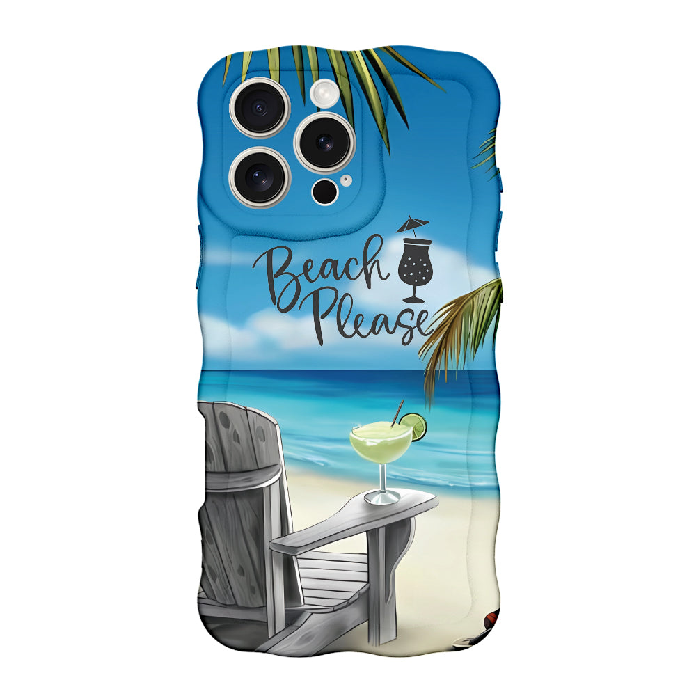 Beach Please Iridescent MagSafe iPhone Case | Wavy Luxe – Fancy Bands