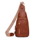 Terracotta Trail Vegan Leather Crossbody Phone Purse Two Colors Available â This lightweight crossbody sling is crafted from soft, water-resistant faux leather and features multiple pockets, wide s...