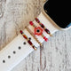 Band Bling - Pila de 4 piezas con cuentas y flores de perlas bohemias, varios colores disponibles 