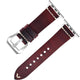 Classic Leather Band For Apple Watch Two Colors Available — Premium Leather: Constructed from high-quality, genuine leather for a luxurious feel and long-lasting durability.