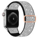 GlimmerGlitz Stretchy Nylon Elastic Loop Band For Apple Watch Multiple Colors Available — Adjustable Fit: Fits a wide range of wrist sizes from 4.5" to 9.5" with an adjustable metal buckle for a se...