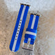 Reflective Braided Nylon Sports Band For Apple Watch Multiple Colors Available — Color Variety: Available in multiple colors to match your style.