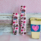 blush silicone watch band coffee slogan for samsung watch