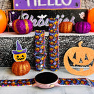 jack o lantern jive samsung galaxy watch band 20mm silicone halloween print