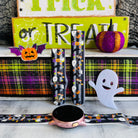 boo crew samsung galaxy watch band 20mm silicone ghost and pumpkin print