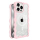 Jelly Pop Clear Wavy Luxe MagSafe Case for iPhone Multiple Colors Available